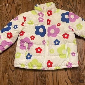 COPY - Flower puffer jacket